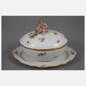 Meissen Speiseservice Streublumendekor