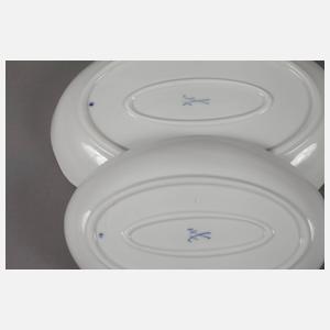 Meissen drei Serviceteile "Zwiebelmuster"