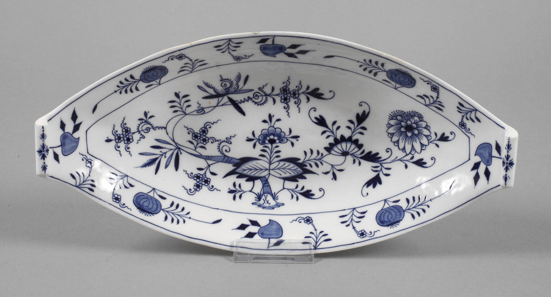 Meissen Gondelschale "Zwiebelmuster"