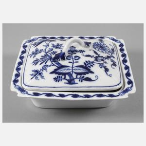 Meissen Deckelschüssel "Zwiebelmuster"