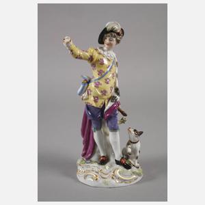 Meissen "Schäfer mit Blumenkranz"