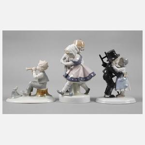 Metzler & Ortloff drei Kinderfiguren