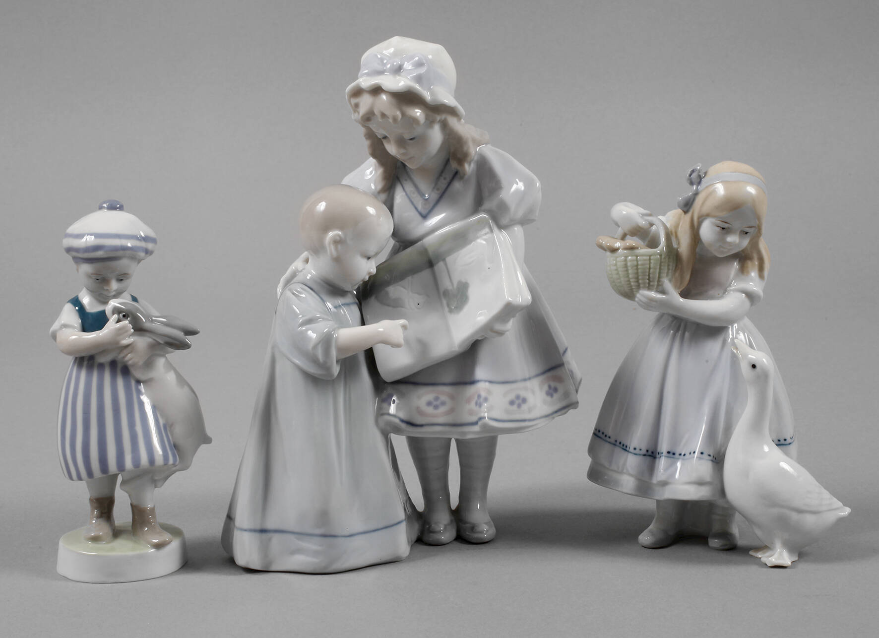 Metzler & Ortloff drei Kinderfiguren