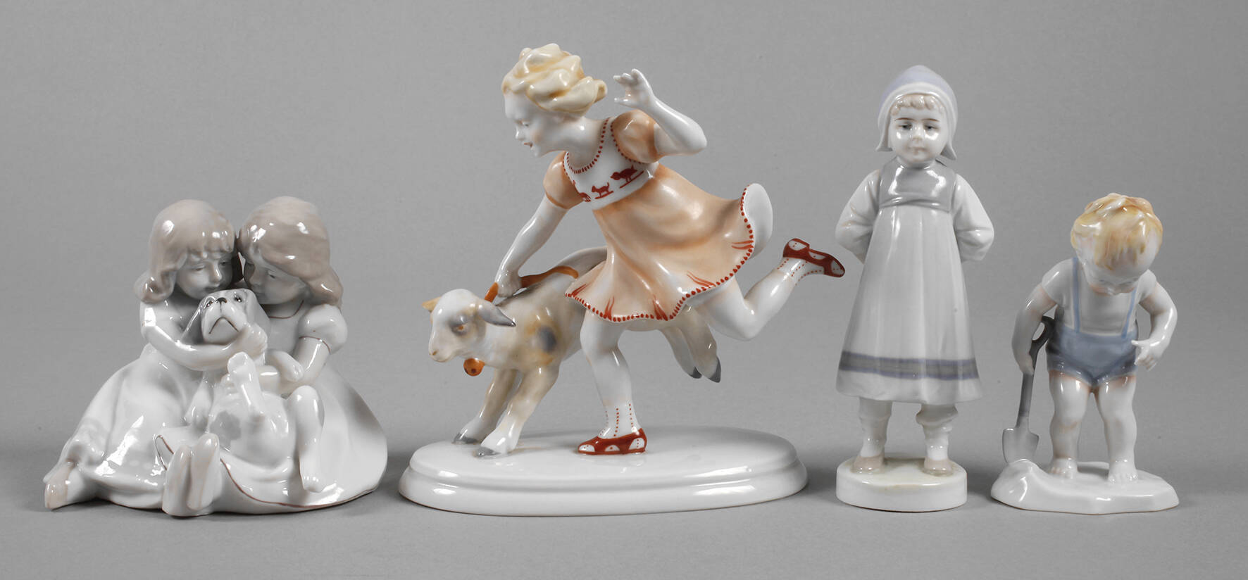 Metzler & Ortloff vier Kinderfiguren