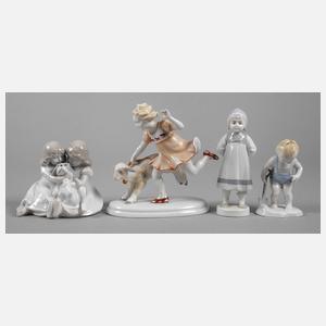 Metzler & Ortloff vier Kinderfiguren