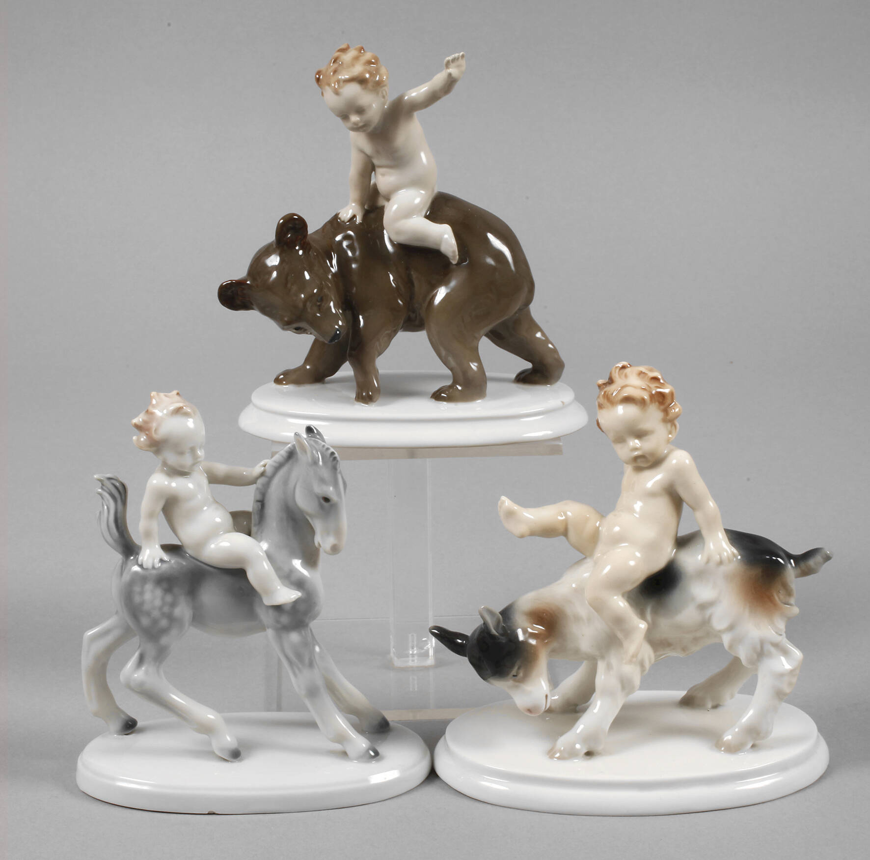 Metzler & Ortloff drei Kinderfiguren