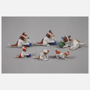 Metzler & Ortloff Sammlung Miniatur-Tiere