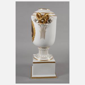 Rosenthal Prunkvase "Die Traubenverkäufer"