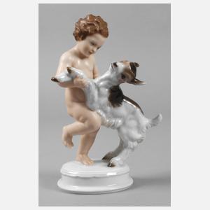 Rosenthal "Putte mit Zicklein"