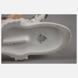 Rosenthal Putto auf Ziegenbock