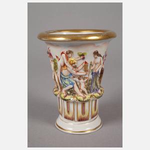 Thüringen Vase im Capodimonte-Stil