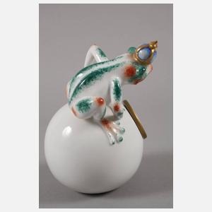 Kati Zorn Tischuhr "Froschkönig"
