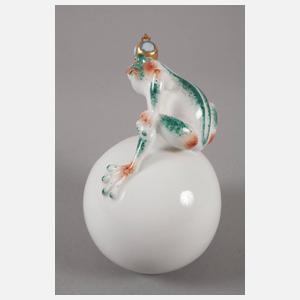 Kati Zorn Tischuhr "Froschkönig"