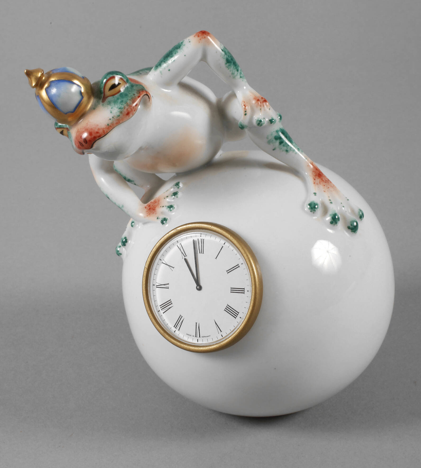 Kati Zorn Tischuhr "Froschkönig"