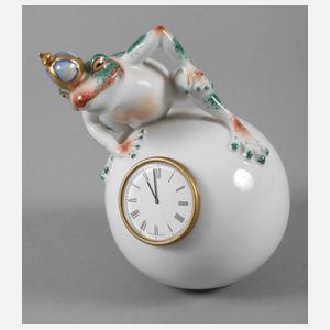 Kati Zorn Tischuhr "Froschkönig"