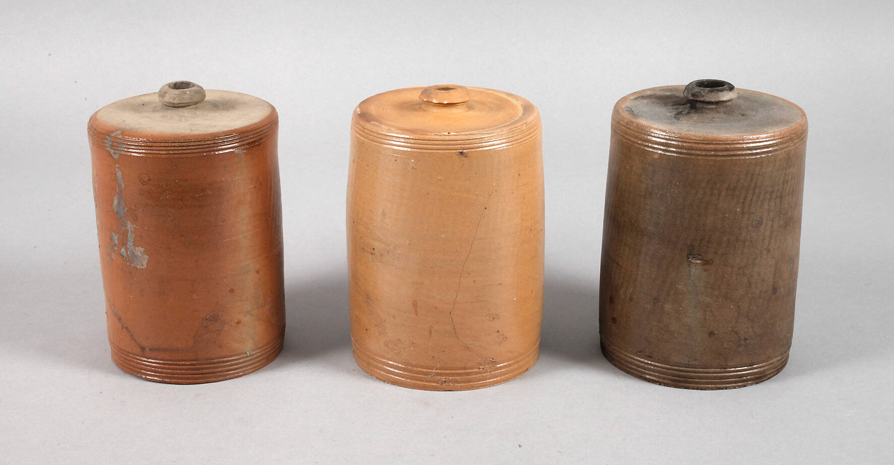 Drei Altenburger Apothekergefäße