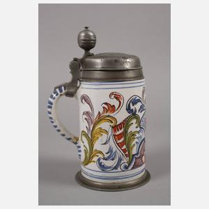 Erfurter Fayencewalzenkrug