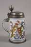 Erfurter Fayencewalzenkrug