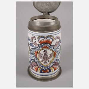 Erfurter Fayencewalzenkrug