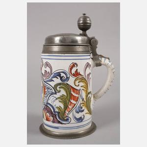 Erfurter Fayencewalzenkrug