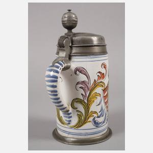 Erfurter Fayencewalzenkrug