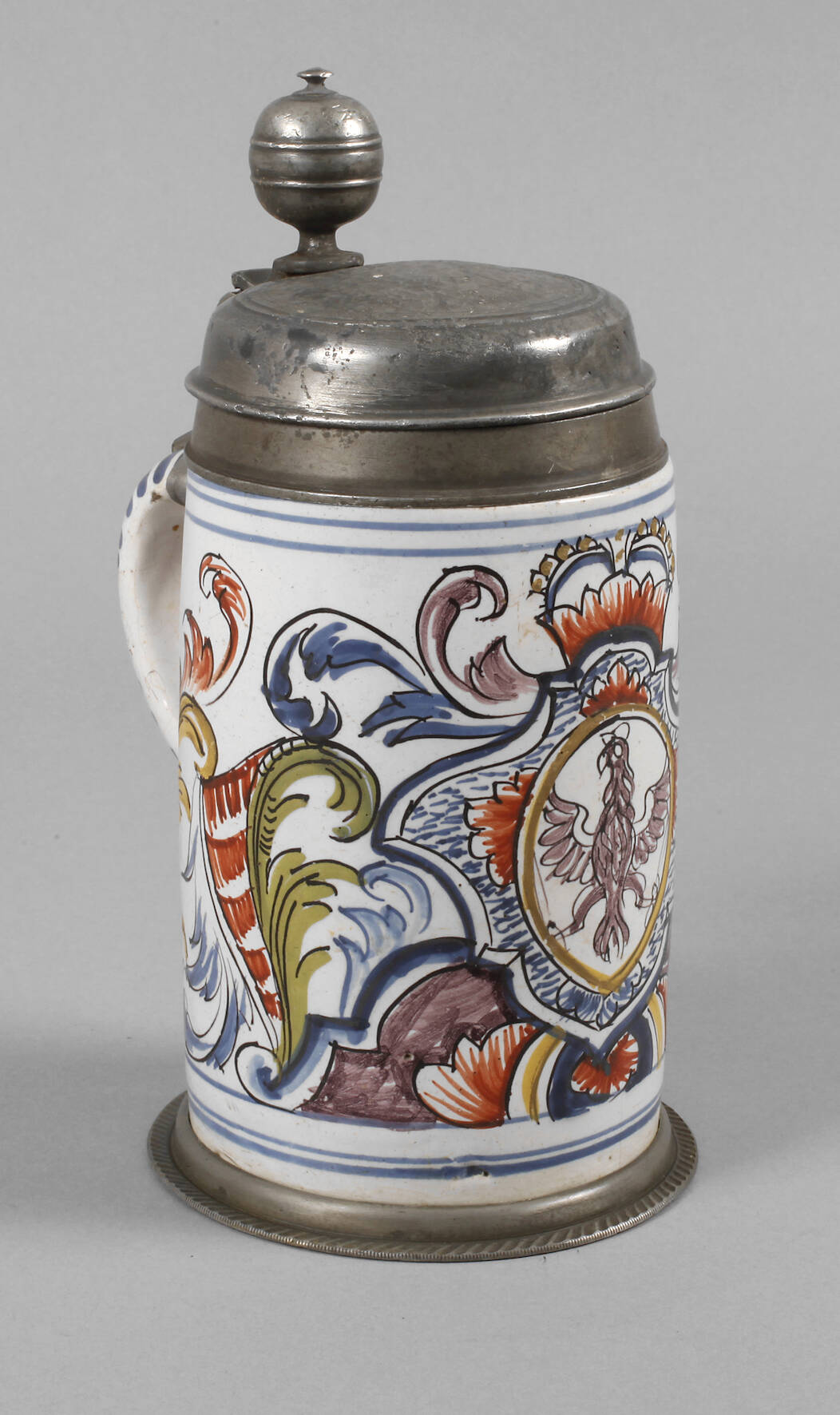 Erfurter Fayencewalzenkrug