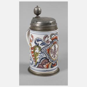 Erfurter Fayencewalzenkrug