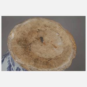 Vase mit japonisierendem Dekor