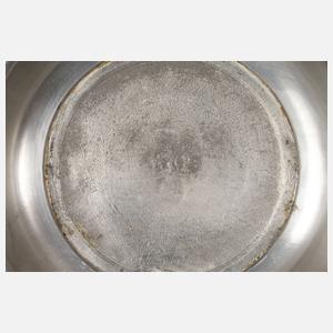 Drei Fayencewalzenkrüge