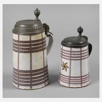 Paar Schrezheimer Fayencekrüge111