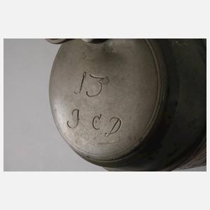 Westerwälder Ritzkrug mit Hirsch