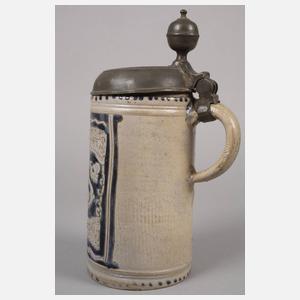 Großer Westerwälder Steinzeugwalzenkrug