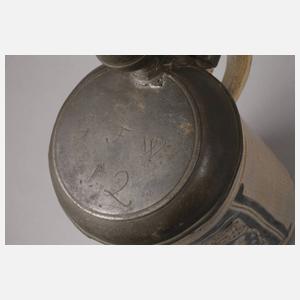 Großer Westerwälder Steinzeugwalzenkrug