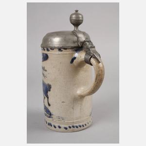 Westerwald barocker Walzenkrug