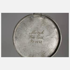 Steinzeugkrug mit orientalischem Motiv