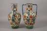 Paar große Henkelvasen Keramik