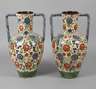Paar große Henkelvasen Keramik