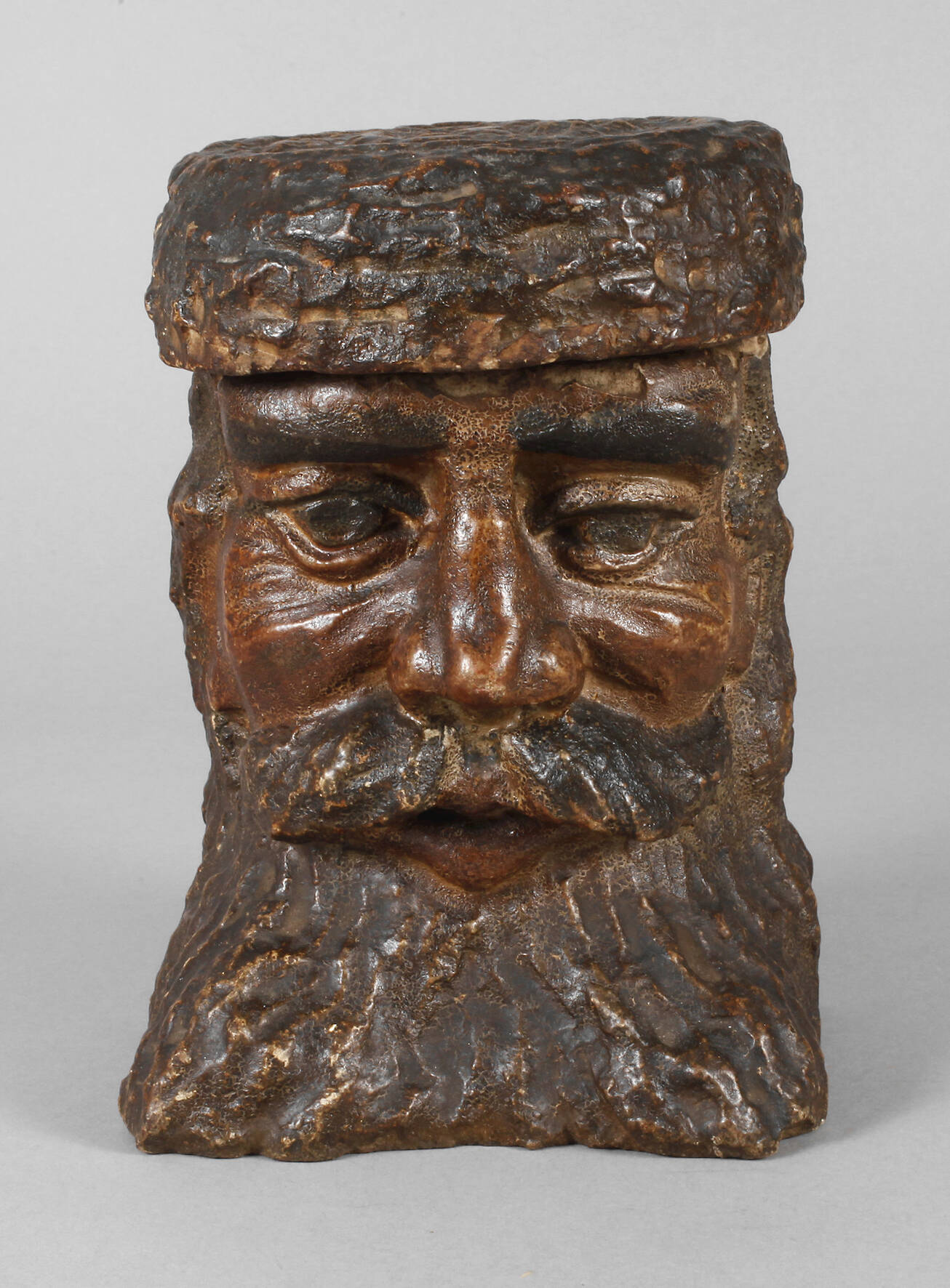 Tabaktopf als Männerkopf