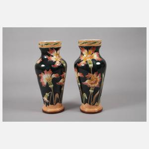 Paar Jugendstilvasen