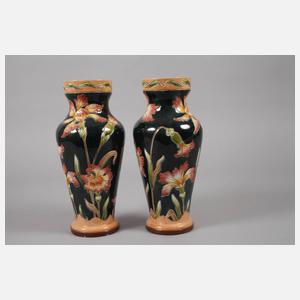 Paar Jugendstilvasen