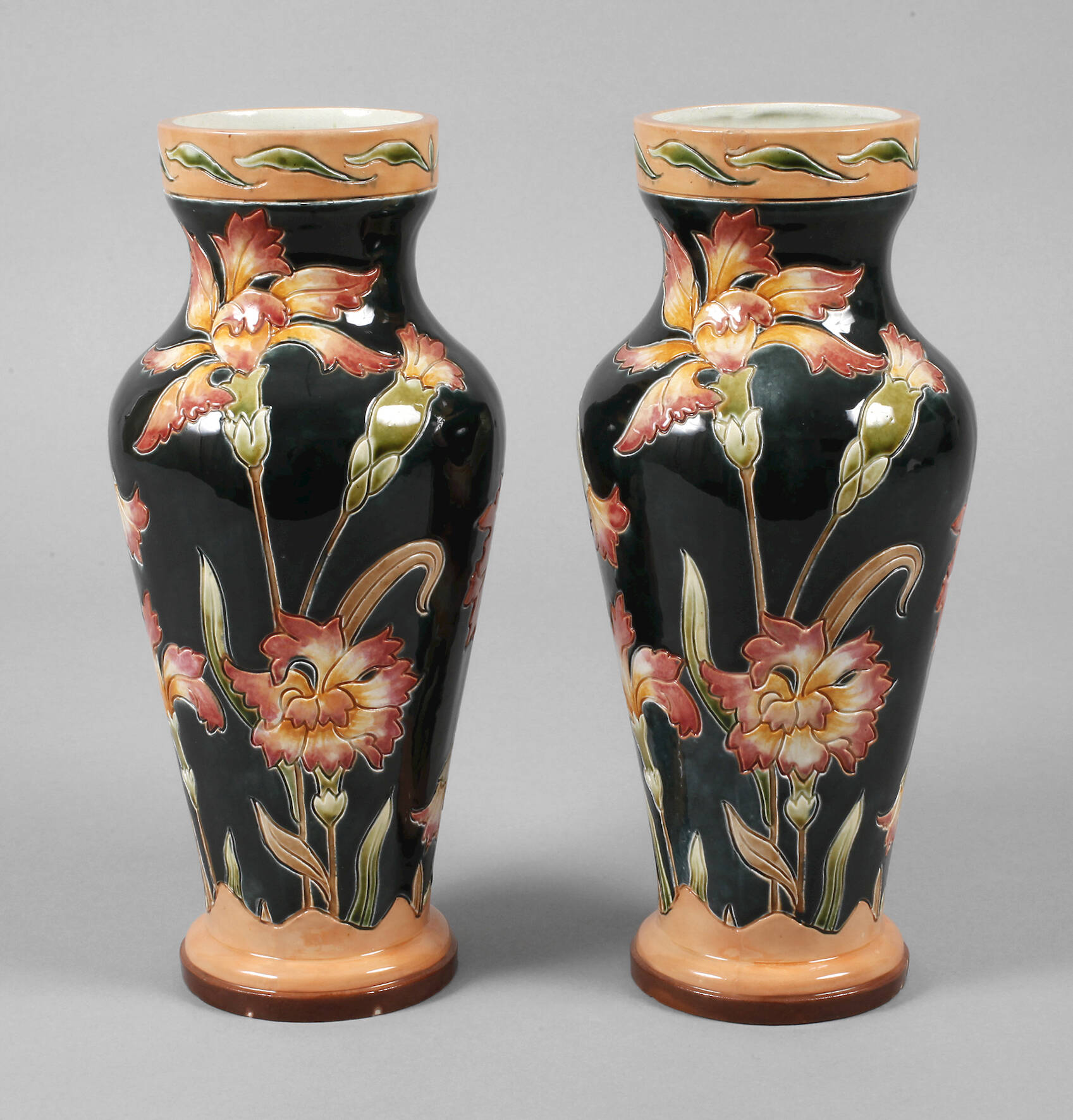 Paar Jugendstilvasen