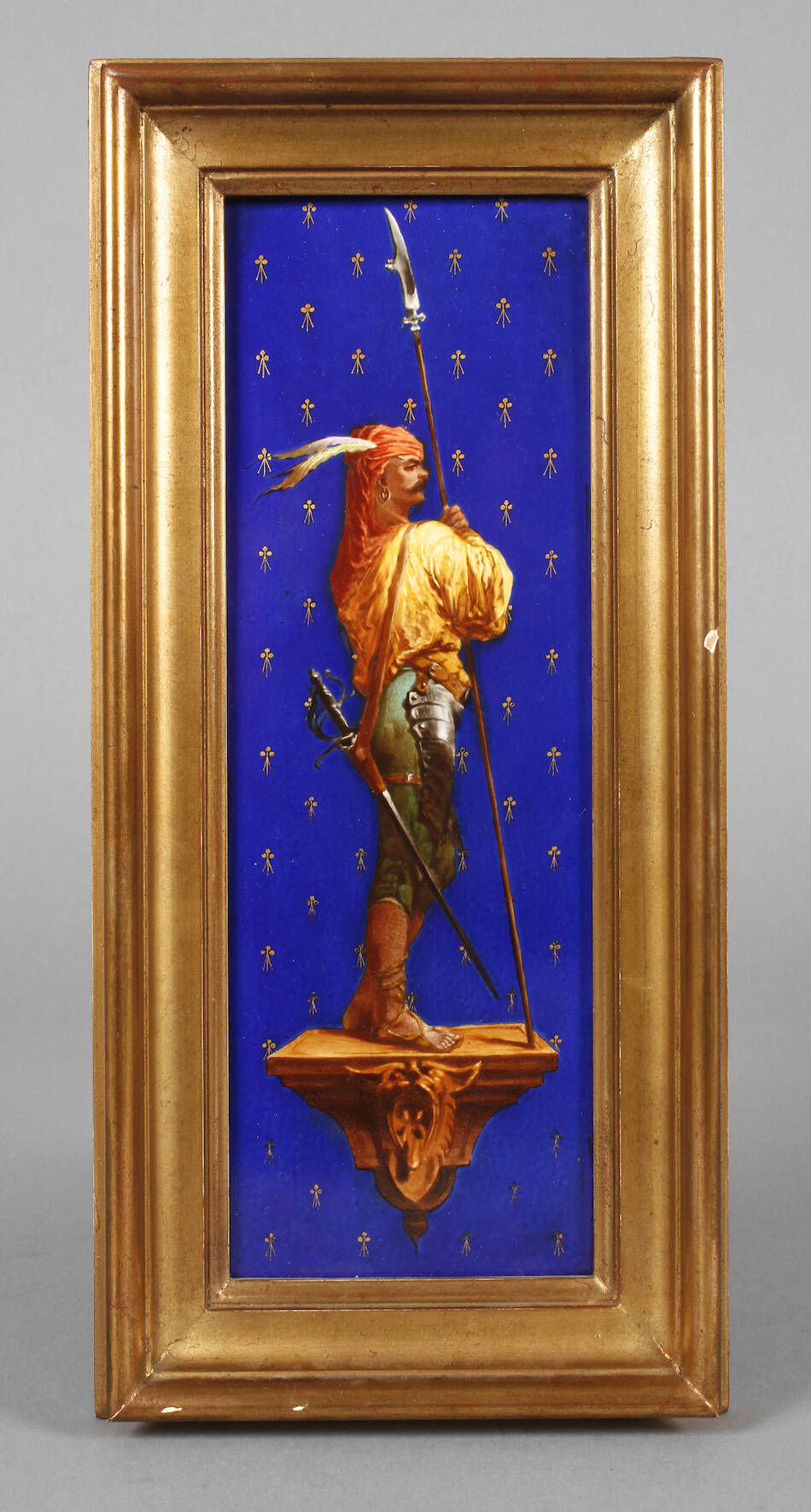 Bildplatte spanischer Ritter