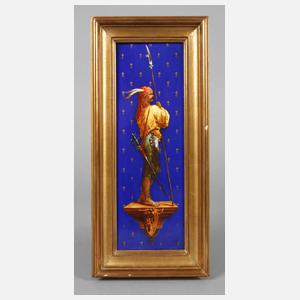 Bildplatte spanischer Ritter