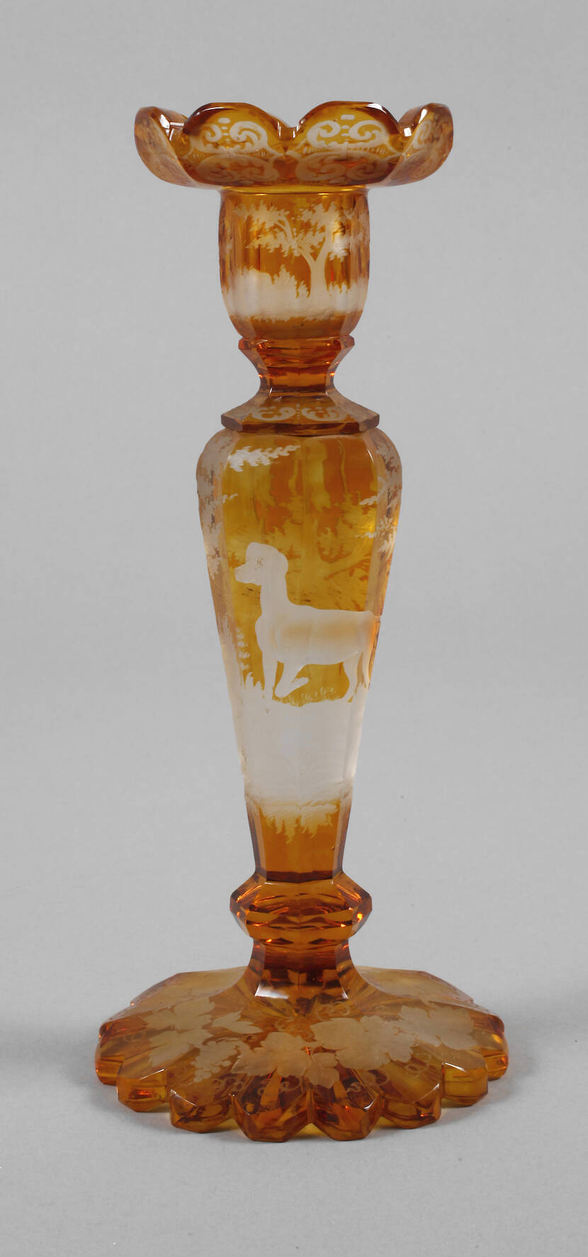 Jagdlicher Kerzenleuchter