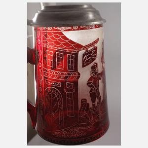 Bierkrug eines Reiters