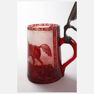 Bierkrug eines Reiters