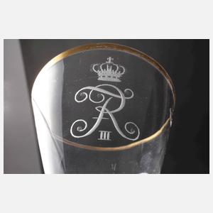 Kelchglas Friedrich Rex III.