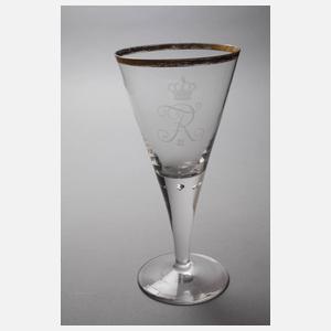 Kelchglas Friedrich Rex III.