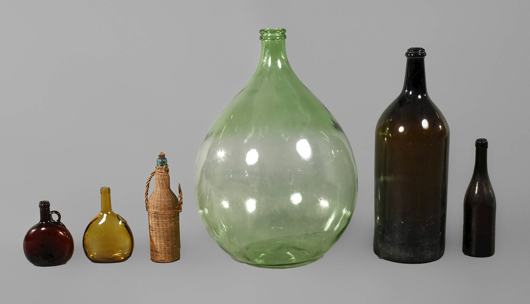 Konvolut Glasflaschen