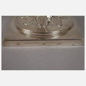 Paar Silber Tafelleuchter Empire